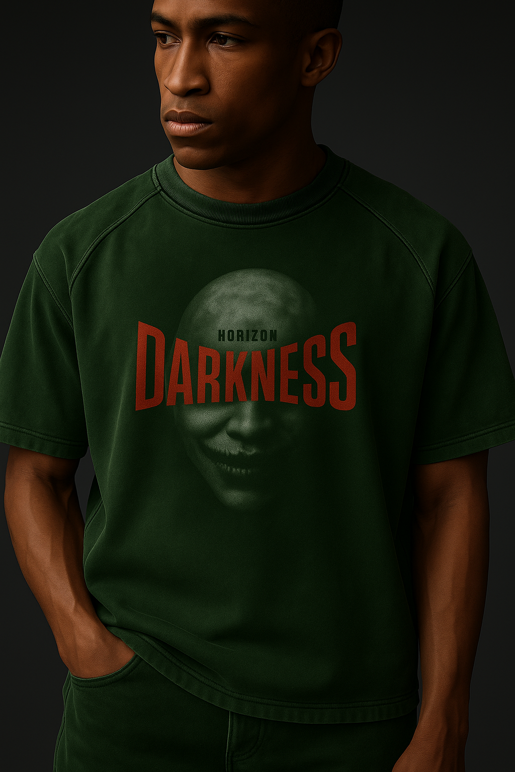 Unisex Acid Washed Oversized Tee