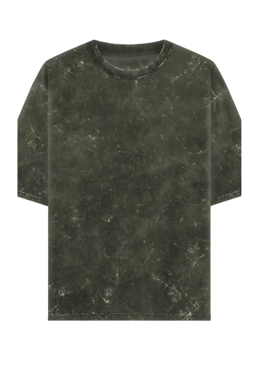 Acid wash Oversized T-Shirt (Gen-z)